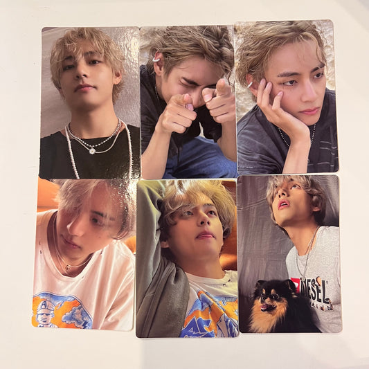 BTS - TAEHYUNG LAYOVER ALBUM PHOTOCARDS