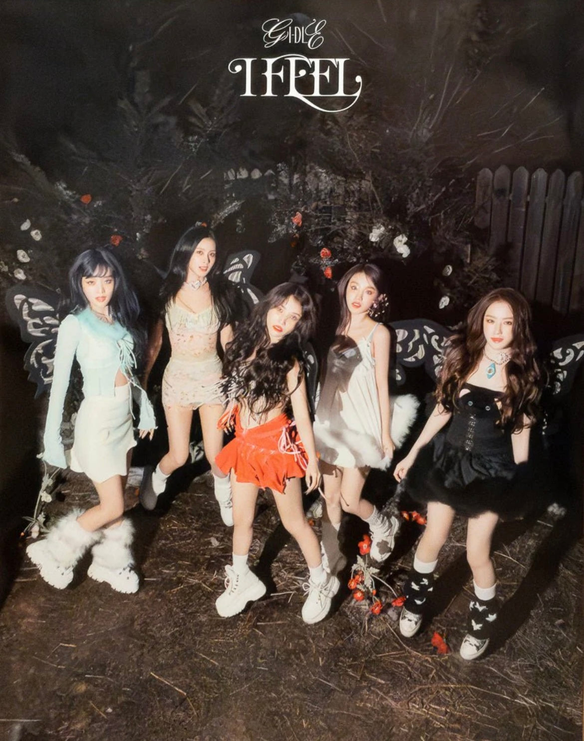 G-IDLE - I FEEL POSTER