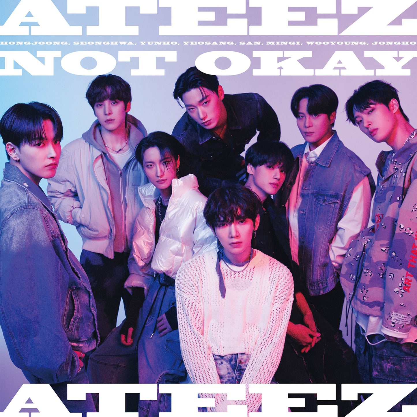 ATEEZ 3RD JAPANESE SINGLE - NOT OKAY