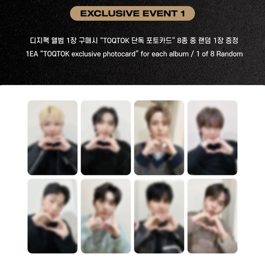 ATEEZ - FIN:WILL TOKTOQ PHOTOCARDS