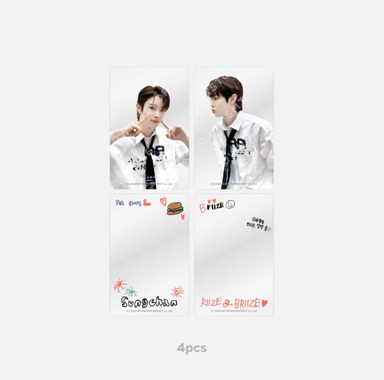 RIIZE UP POP UP MD - LAYERED PHOTOCARD SET