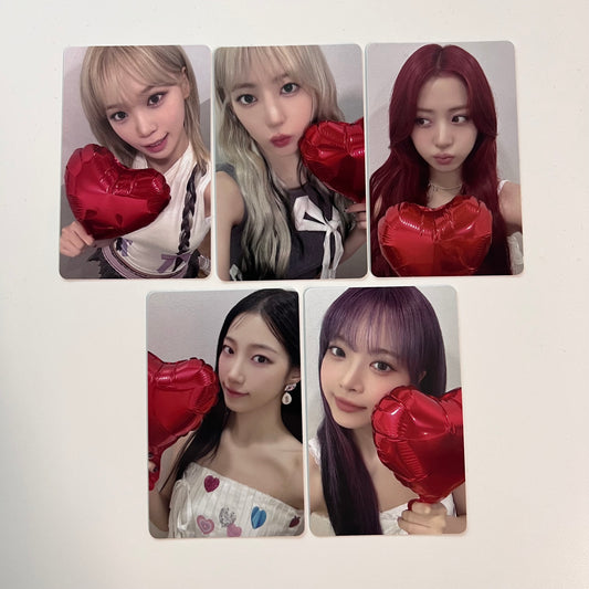 LE SSERAFIM - EASY SHOWCASE PHOTOCARDS