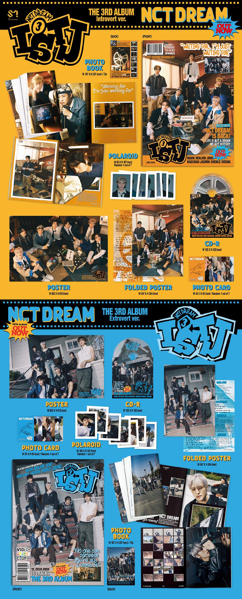 NCT Dream 3rd Full Album ISTJ Photobook Version – The Pop Stop