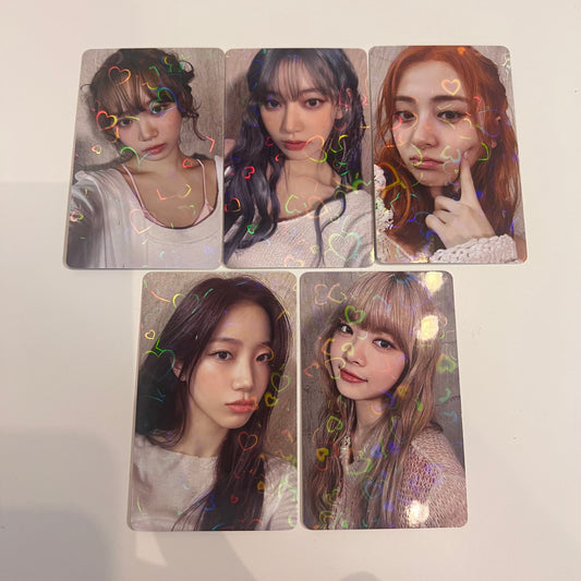 LE SSERAFIM - EASY WEVERSE JAPAN PHOTOCARDS