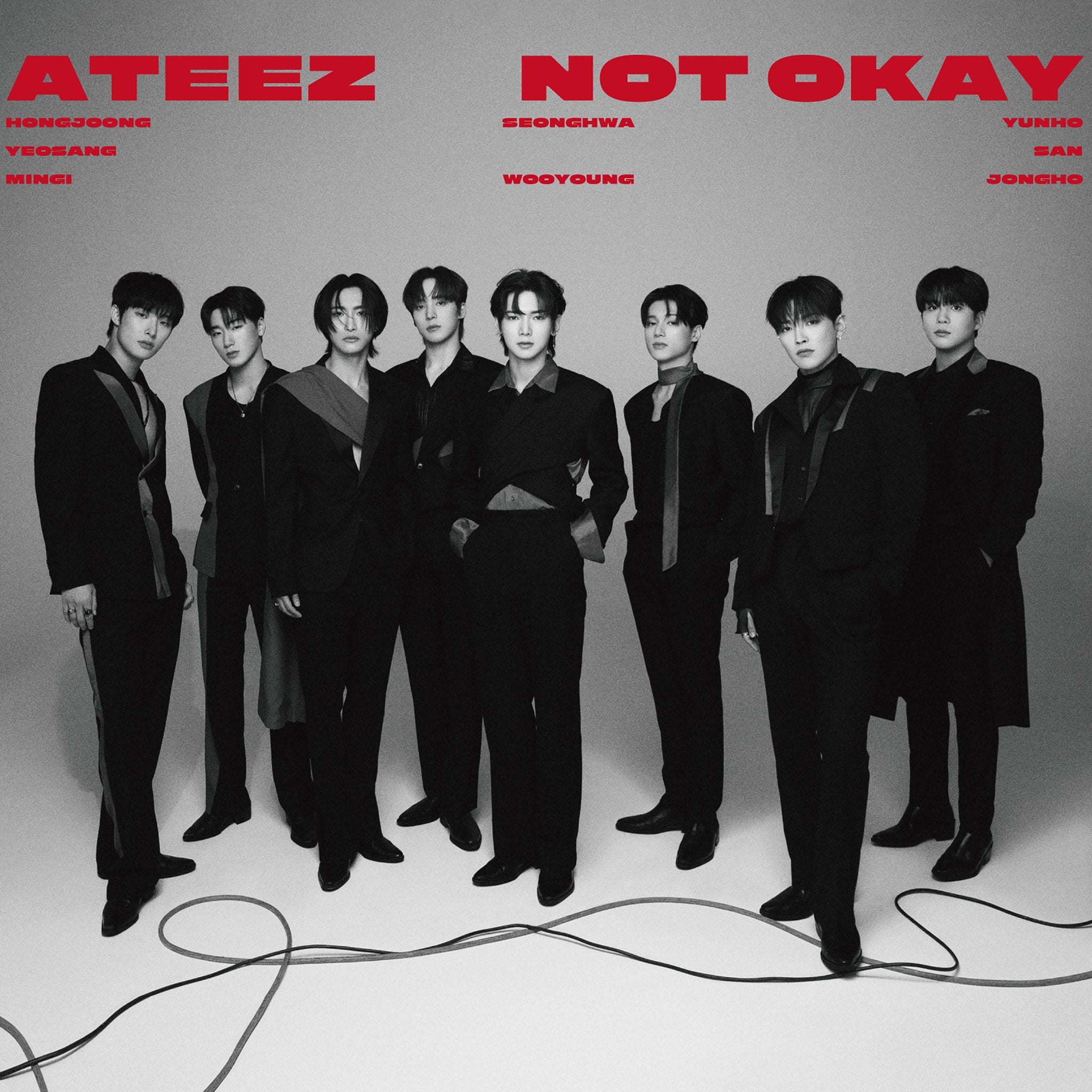 ATEEZ 3RD JAPANESE SINGLE - NOT OKAY