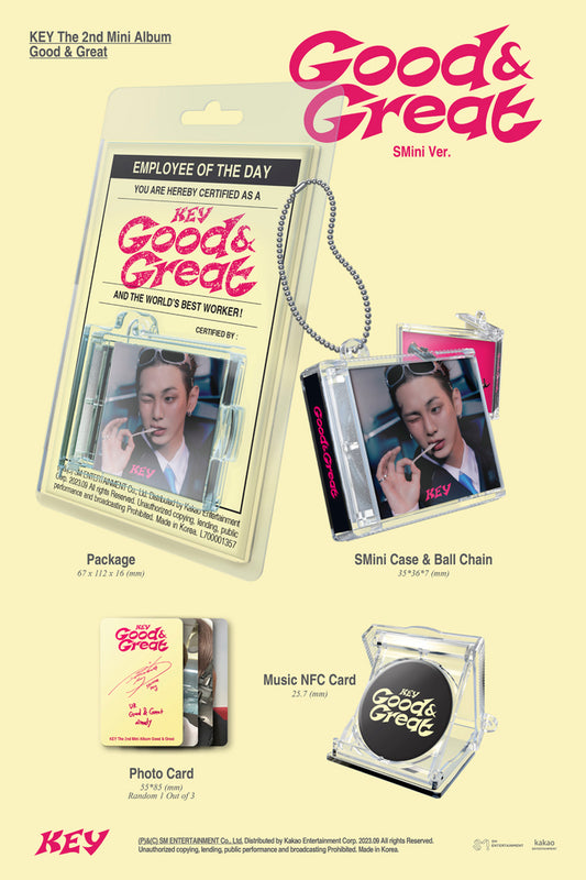 Key 2nd Mini Album - Good & Great SMini Version