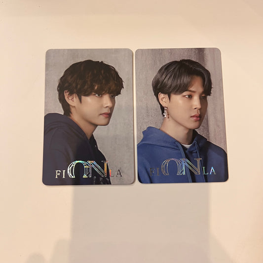 BTS - FILA ON PHOTOCARDS