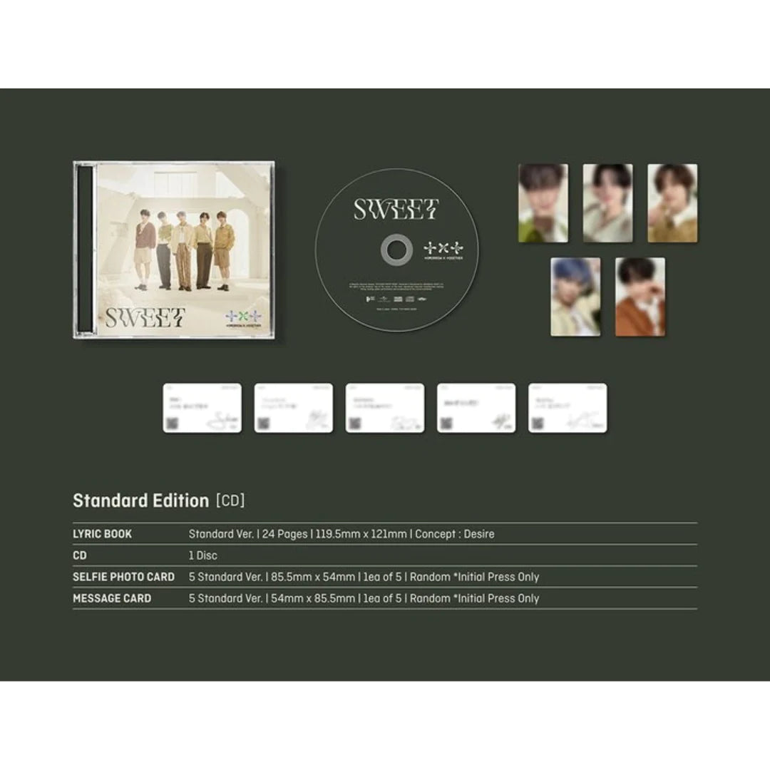 TXT - 2nd Japanese Album "Sweet"