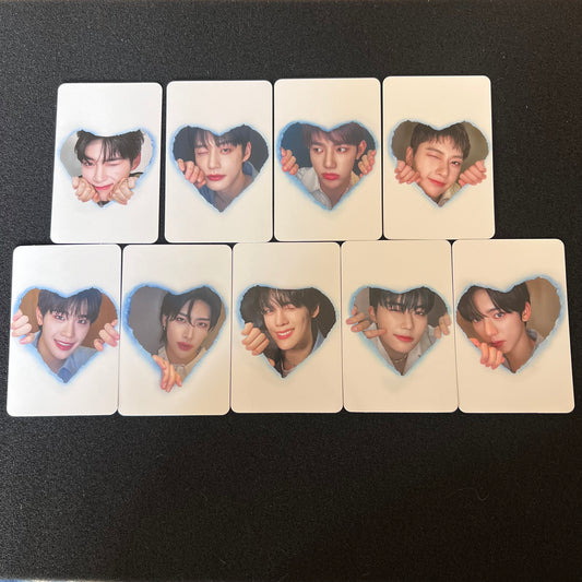 ZEROBASEONE - YOU HAD ME AT HELLO HEART FRAME PHOTOCARD