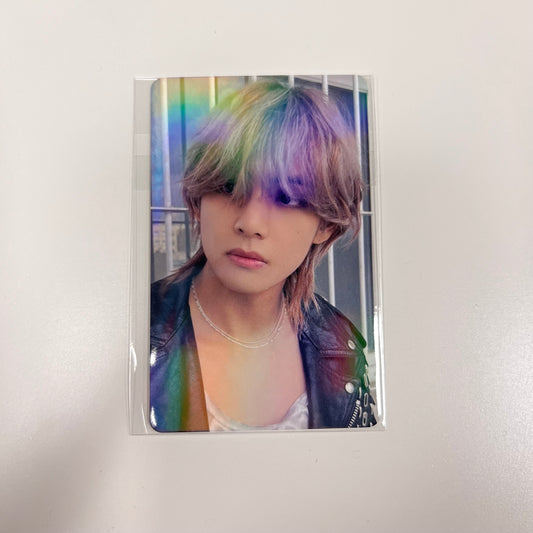 V - LAYOVER WEVERSE JAPAN PHOTOCARD