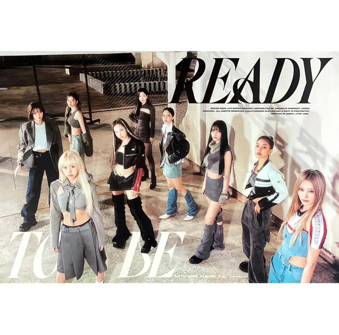 TWICE - READY TO BE POSTER