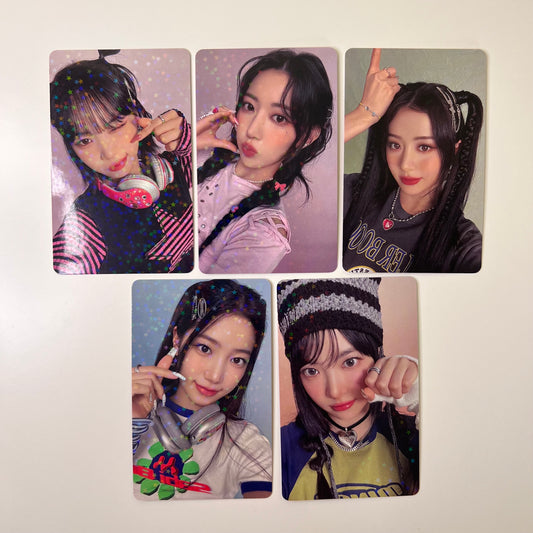 LE SSERAFIM - Unforgiven Weverse Japan Holo Photocards