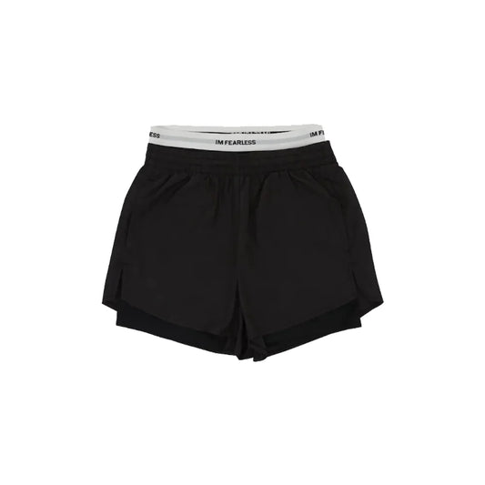 LE SSERAFIM - 2024 POP UP DOUBLE LAYER SHORTS BLACK