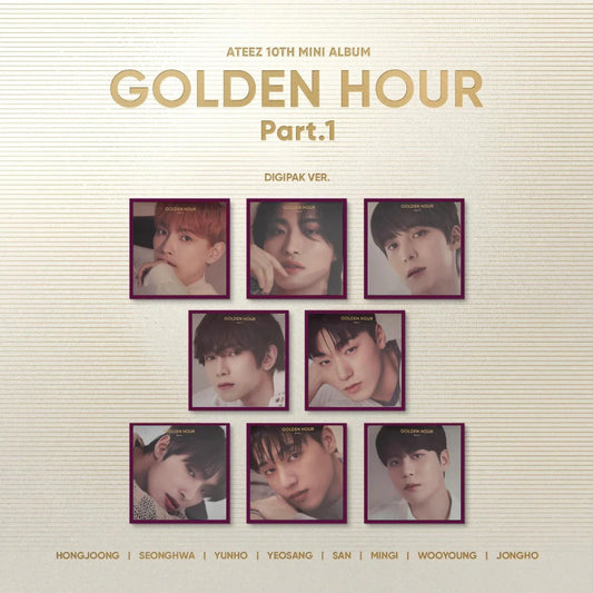 ATEEZ - GOLDEN HOUR DIGIPACK