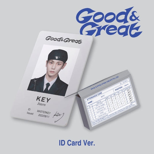 Key 2nd Mini Album - Good & Great ID Version