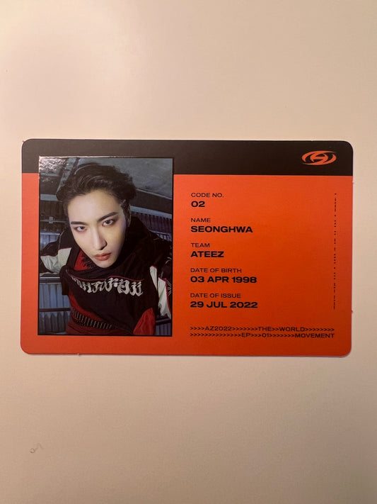 Seonghwa ID Card